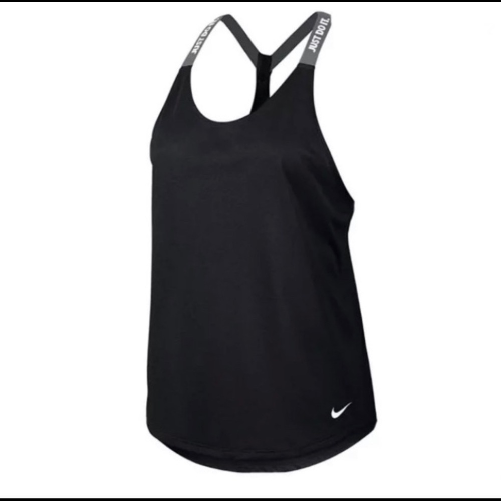 🖤Nike Black Dri-Fit Tank Top with Just Do It straps🖤